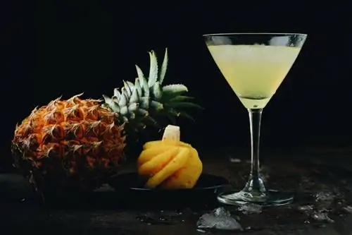Recept voor ananas-martini (voor als je vakantie nodig hebt)