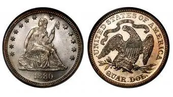 Liberty Seated Quarters (1838–1891)