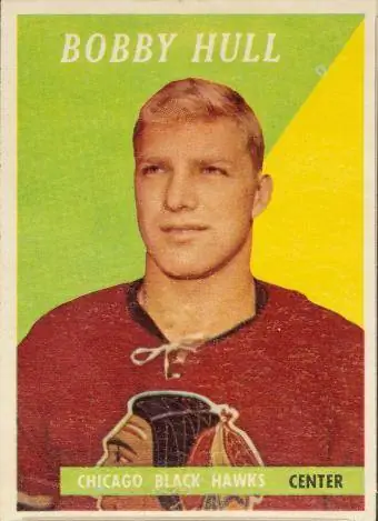 1958 Topps Bobby Hull Rookie Card