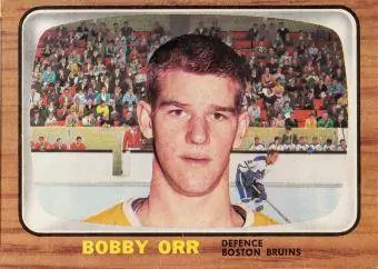 Карточка новичка Topps Бобби Орра 1966 года