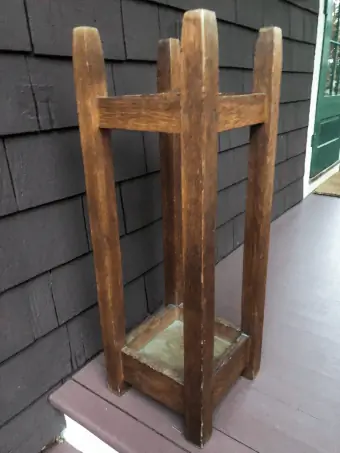 Antique GUSTAV STICKLEY Umbrella Stand