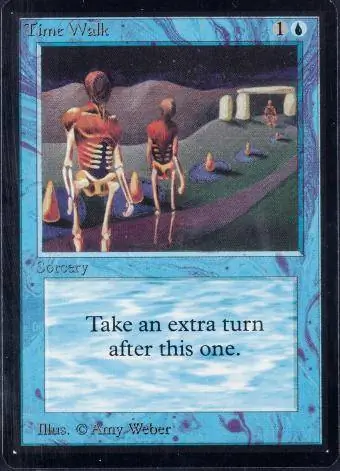 Magic The Gathering Beta izdanje Time Walk