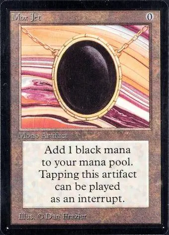 Magic The Gathering Beta Edition Mox Jet