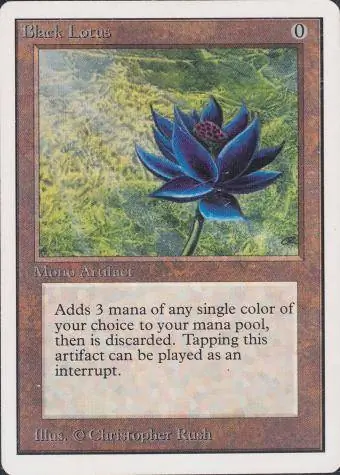 Magic The Gathering Unlimited Edition Black Lotus