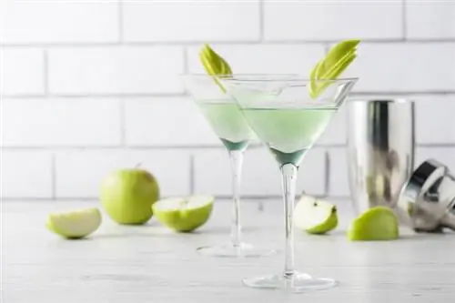 Apple Martini: klassikaline retsept + mõned lõbusad variatsioonid