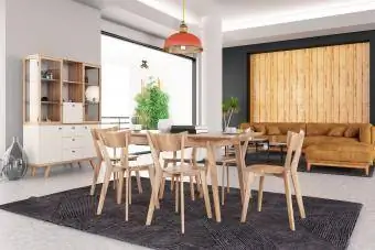 Modern Oturma Odası - Yemek Odalı