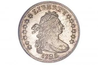 Малая монета 8 десятицентовиков 1798 года