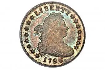 1796 ነጻነት Dime