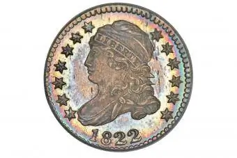 1822 Cameo-Dime