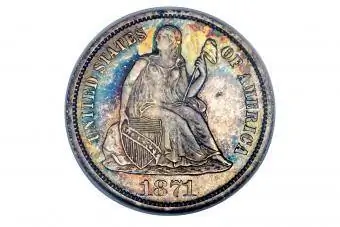 1871-CC Oturmalı Para