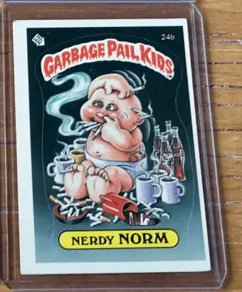 Garbage Pail Kids Nerdy Norm