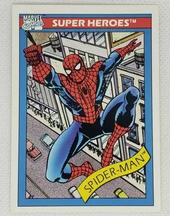 1990 Marvel Universe Spiderman