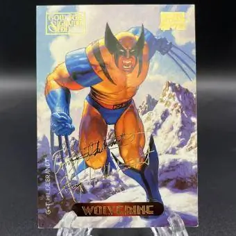 1994 Marvel Başyapıtı Altın Folyo Wolverine