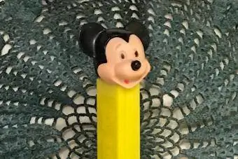 Dispensador Mickey Mouse Pez, Coleção Disney 1970
