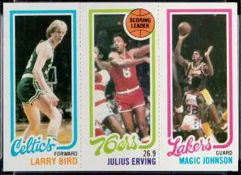 1980 m. Topps Magic Johnson naujoko kortelė