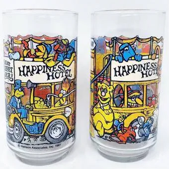 Muppet Glasses: The Great Muppet Caper - แว่นตาสะสมของ McDonalds