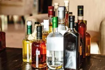 hjem bar alkohol spiritus samling