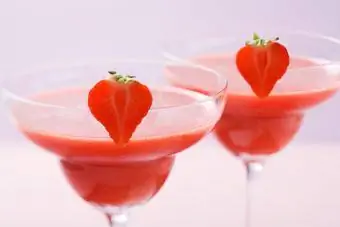 Jagodni daiquiri. Zamrznjeni jagodni daiquiri