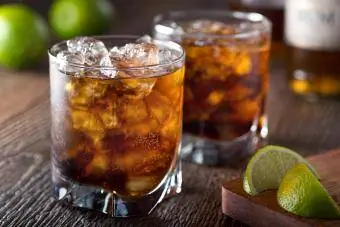 Rum at Cola Cuba Libre