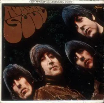 עטיפת אלבום לאלבום הביטלס בשם Rubber Soul