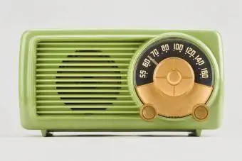 Đài phát thanh xanh thời xưa