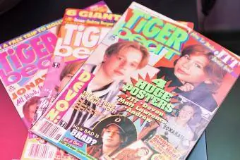 Vintage Tiger Beat dergileri - Getty Editoryal Kullanım