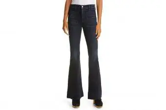 VERONICA BEARD, ג'ינס עם תחתון פעמון גבוה של שרידן