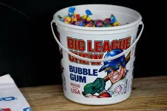 Big League Chew burbulinės gumos kibiras