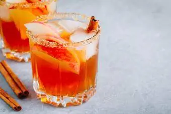 Karamell-Apfel-Mocktail
