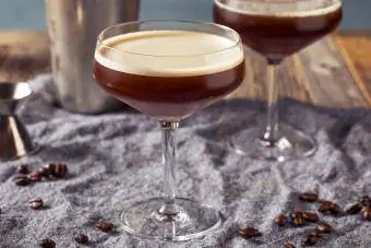 Martini expresso au chocolat fait maison