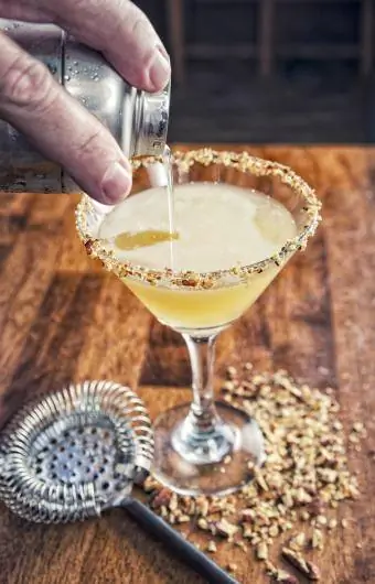 Pecan martini