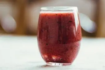 blueberry puree para sa mga cocktail
