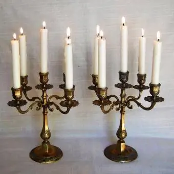 Антикалық француз филиалы Candelabras