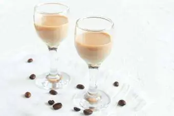 Snickertini Shot with Baileys