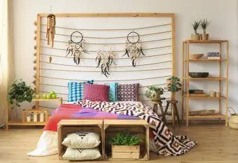 Naturlig boho stil