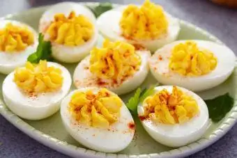 meryenda ng deviled egg