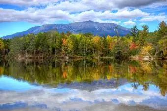 Park stanowy Mount Katahdin Baxter w stanie Maine