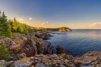 Kepala Schooner Taman Nasional Acadia Maine