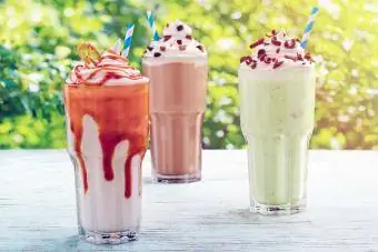 drie milkshakes voor volwassenen