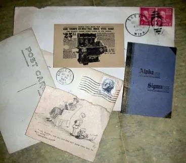 Valor dos selos postais antigos