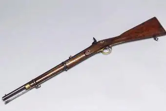 Rifle de carabina Enfield, c 1860