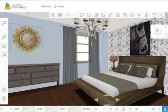 Home Styler yatak odası'in ekran görüntüsü