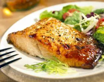 broiled salmon