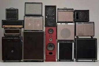 speaker stereo antik