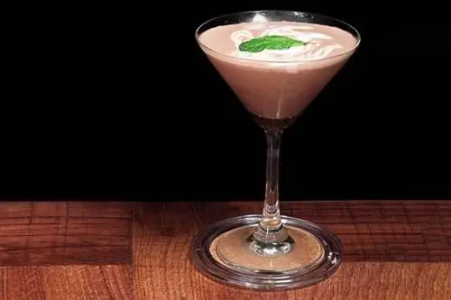 Andes Mint Candy Martini recepte