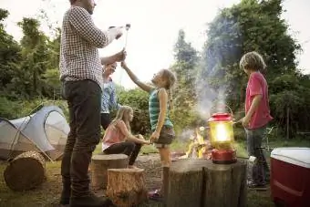 Familie zomerkamp