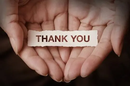 Slova k poděkování dobrovolníkům