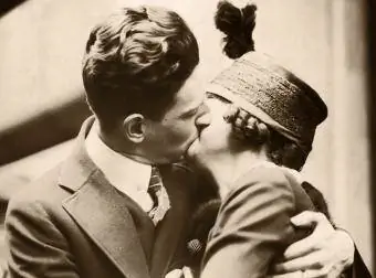 Couple Kissing / CIRCA 1920'S