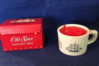 vintage Old Spice shaving mug los ntawm ShamrocktreasuresII.etsy.com