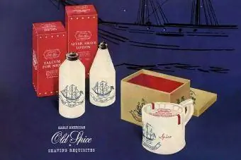 1944 โฆษณาผลิตภัณฑ์ Old Spice